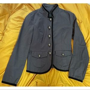 Grey Calvin Klein structured blazer